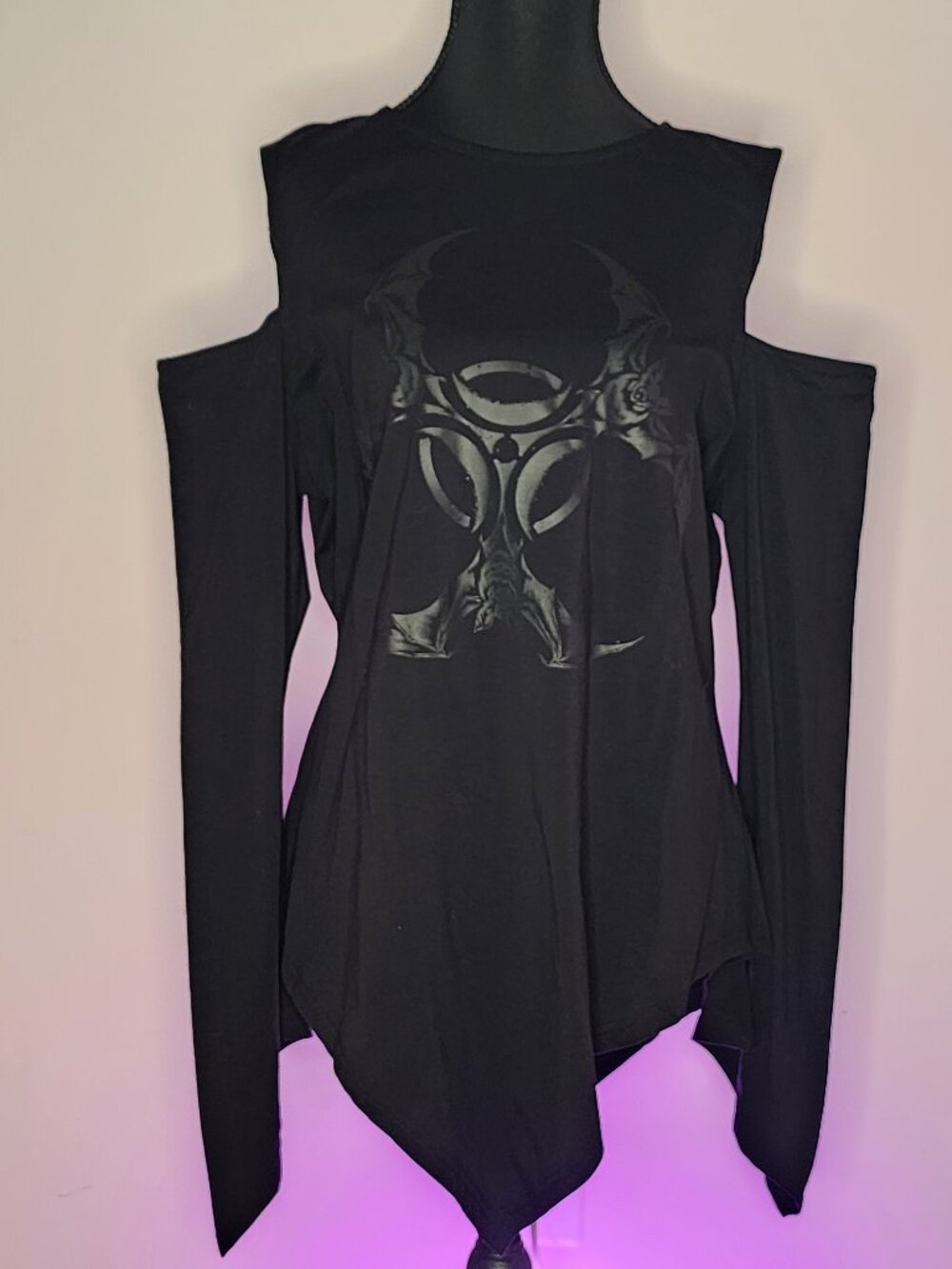 New! Killstar - Voxy Cold Shoulder Top